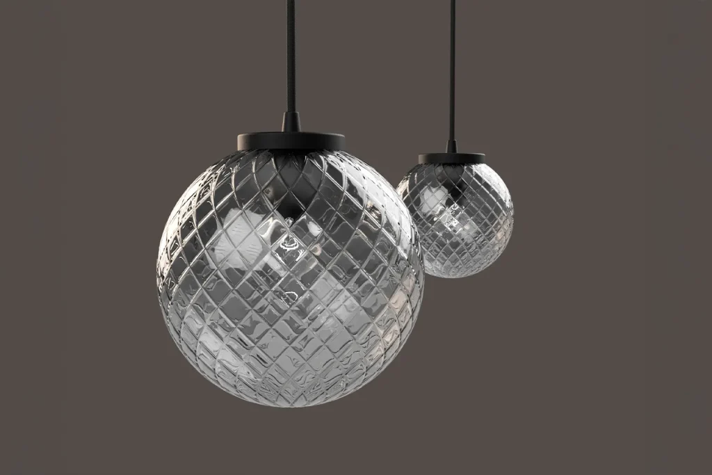 3D-Visualisierung einer Leuchte im Auftrag der Firma Dotzauer.