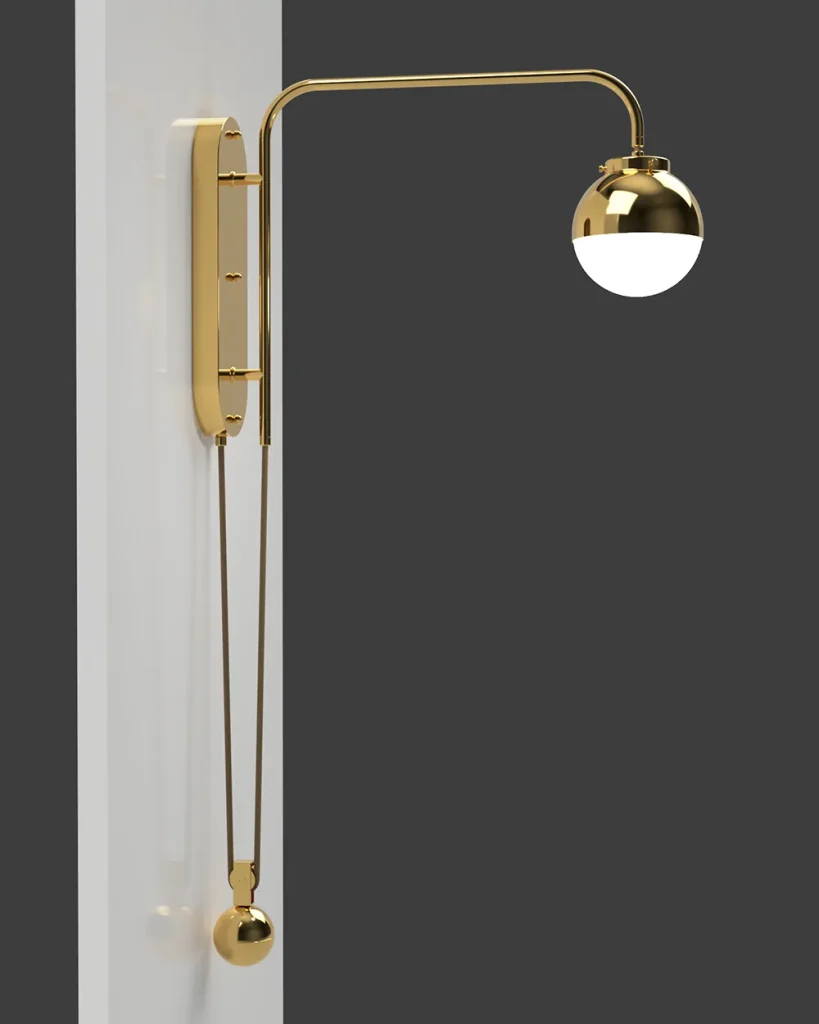 3D-Visualisierung einer Leuchte – WOKA.