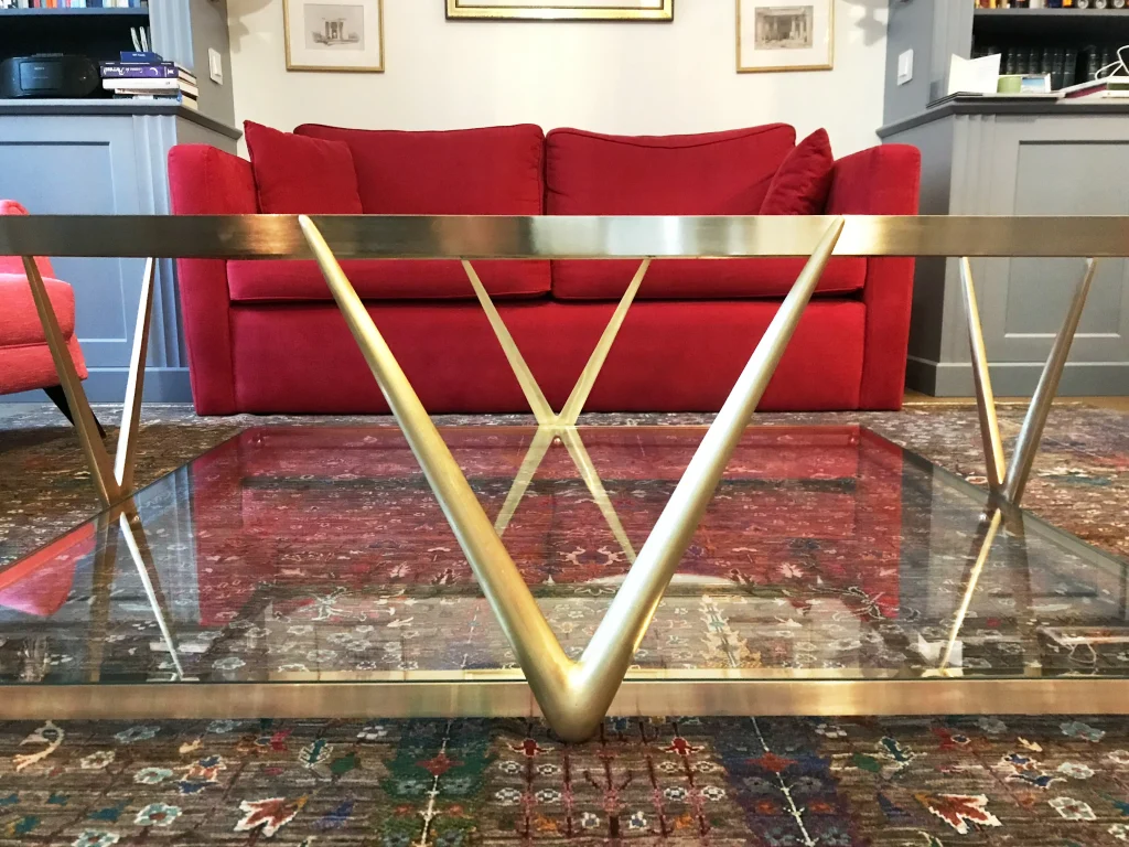 Couchtisch – Visualisierung und CNC-Gussmodell für Grandegger