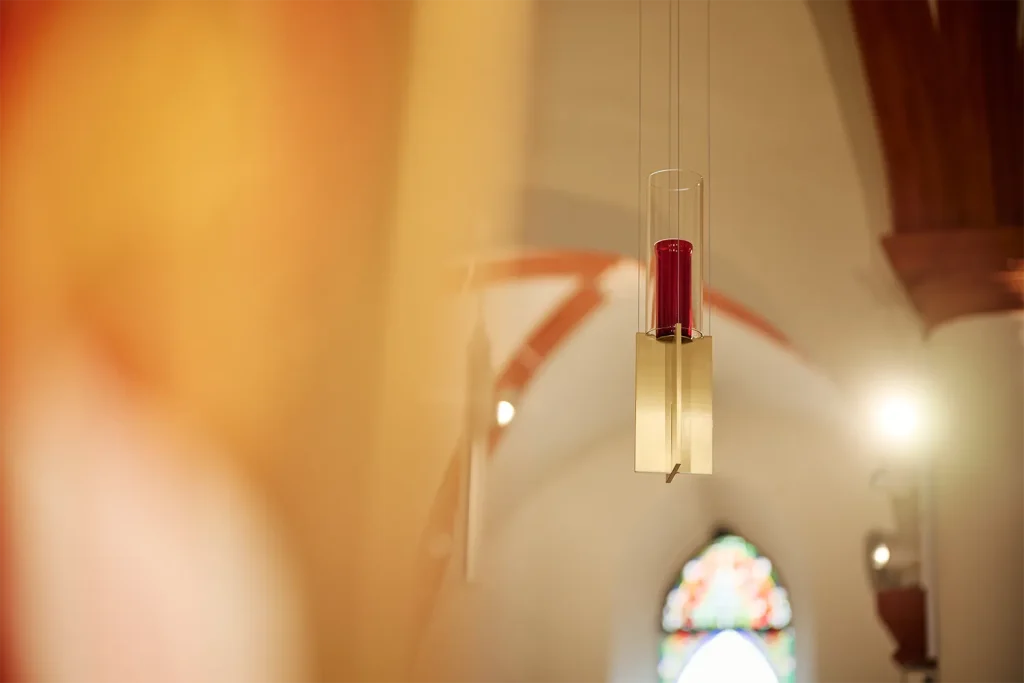 Detail der Messingarbeiten – Pfarrkirche Sollenau